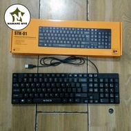 M-tech Standard USB Keyboard for PC Computers, Laptops