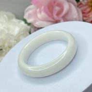 No.135 和田白玉 手鐲 和田玉 白玉 內徑 54mm 青海山料 手環