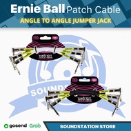 ERNIE BALL Angle to Angle Classic Patch Cable | Jack Jumper Cable
