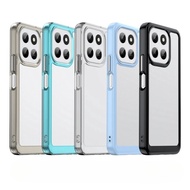 For Honor X6C Clear Case Honor X6C Cover Coque Funda Hard Translucent Soft Edge Shockproof Phone Bum