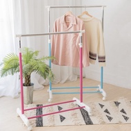 彩漾馬卡龍單桿曬衣架 吊衣架 掛衣架 晾曬架