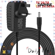 DAPHNE AC/DC Adapter CCTV Camera Mains Transformer 5V 12V 1A 2A 3A 100-240V Power Supply