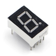 7 Segments SEVEN SEGMENT LED DISPLAY 1 DIGIT COMMON ANODE 1 INCH