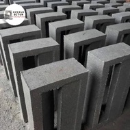 loster beton jalusi salipan anti tampias, roster minimalis, roster beton minimalis 2 sisi, Jalusi co