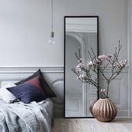 Full-length mirror, decorative standing mirror, size 40x150 cm - High quality aluminum frame