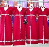 เดรสกะเหรี่ยง สีสวย เสื้อกะเหรี่ยง karen dress