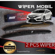 CIVIC TURBO RWB HYBRID GRAPHITE WIPER 2 PCS