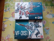 BANDAI TAMASHII 魂商店 DX 超合金 VF-31S SIEGFRIED ARAD MOLDERS USE & ARMORED PARTS SET (共2盒) MACROSS DELTA