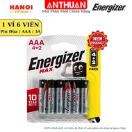 [Vỉ 12 viên] Pin Alkaline Energizer AA / AAA Tiểu Đũa Pin Kiềm LR6 LR03 E91 E92 Chính Hãng Siêu Bền
