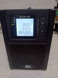 เครื่องสำรองไฟ UPSมือสอง เเบบเพียวซายเวฟ ทรู ออนไลน์ ## 1000va/900w เครื่องมีเเบต เอาไปใช้งานได้เลย