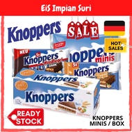 Storck Knoppers Travel Edition Chocolate 375G (15x25g) Knoppers Minis 200g