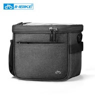 ถุงแฮนด์จักรยานจักรยาน INBIKE ถุงกระเป๋าเก็บของจักรยานจักรยานทนทานกระเป๋ากันน้ำอเนกประสงค์ทนทานอุปกร