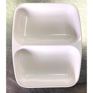 D188-3.5ถ้วยน้ำจิ้ม2ช่องFlowerware เมลามีน