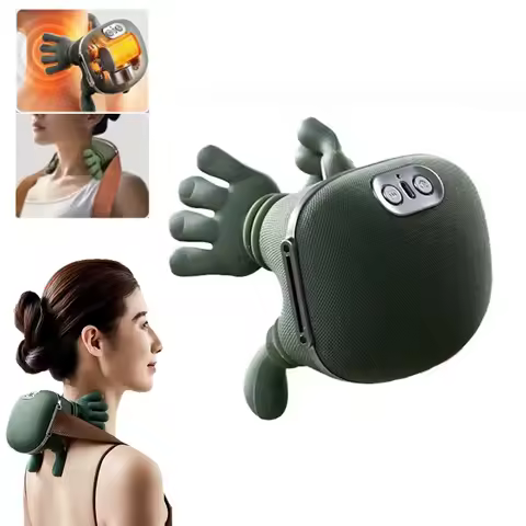 Portable electric shoulder and neck massager, neck massager, real hand massager N7 multifunctional m
