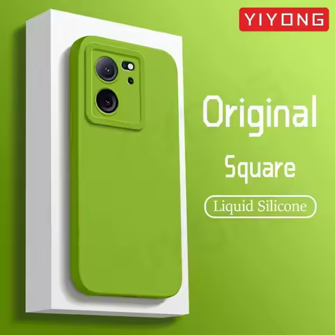 For Xiaomi13T Pro Case YIYONG Silky Liquid Silicone Soft Cover For Xiaomi 13 Mi 13T Xiomi Mi13T Pro 