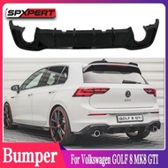 Volkswagen golf mk8 R & Gti rear diffuser VO08-BK03/BK04