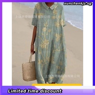 S-5XL - [New Designs] Readymade Cotton Punjabi Suit - Nirmalya Hand Printed 3Pc Set, ST1225