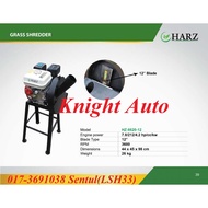 7.0HP 212CC HZ6620 HARZ GRASS SHREDDER HZ6620-12 HZ6620-16 WOOD CHOPPER ANIMAL FEED FARM GRASS MACHI