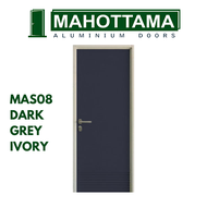 MAHOTTAMA - Pintu Kamar Mandi Toilet WC Jalusi / Tidur Rumah Utama Aluminium 70 x 195cm Rumah 1 Set 
