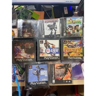 PS1 original Game English version ESRB and PAL