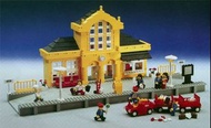 LEGO 4554 Metro Station train 1991年生產 火車站 yellow train station 二手