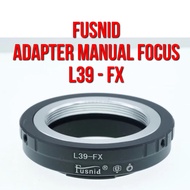 Fusnid Lens Adapter | L39 - FX | Leica L39 M39 39mm x1 Lens to Lenses to Body Camera Fuji Film FX Fu