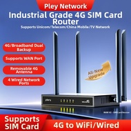 Plery | Industrial 4-Port 4G CPE Router