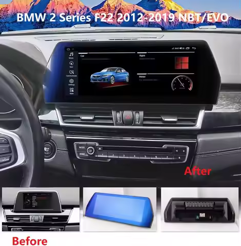 Carplay Android12 Car Multimedia Navigation Stereo Audio Radio Video Player For BMW 2 Series F22 F45