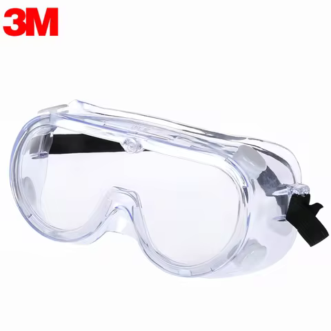 3M 1621 Anti-Lmpact Anti Chemical Splash Safety Goggles Lrradiation Protection Polycarbonate Laborat