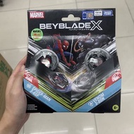 (現貨) 爆旋陀螺 BEYLADE X Marvel Double Starter Spider-Man BX-00  Venom 毒魔 蜘蛛俠 兩個裝陀螺| 爆旋陀螺對戰盤 陀螺代購