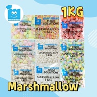 MARKENBURG 1KG Marshmallows Candies Assorted Sizes Cake Scramble Baking Toppings HMART