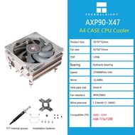 Thermalright AXP90 X47 White/Black AGHP heatpipe ITX CPU cooler fan low profile A4 Case CPU Cooling