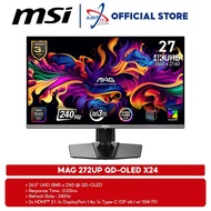 MSI MAG 272UP QD-OLED X24 26.5" GAMING MONITOR ( 26.5" 4K QD-OLED / 0.03MS / 240HZ / ADAPTIVE-SYNC /