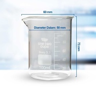 ASSSTRE Multifunctional Borosilicate Glass Chemical Lab Measuring Cup - GG-17