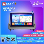 EKIY T7 Android Auto Radio For Volvo S40 2004-2012 C30 2006-2013 C70 2005-2013 GPS Navigation Multim