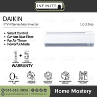 Daikin FTV-P Series Non Inverter Air Conditioner 1.0-2.5Hp