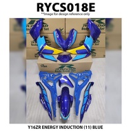 Rapido Cover Set Yamaha Y16ZR Energy Induction (11) Blue Black Red Accessories Motor Y16 Y16ZR Yello