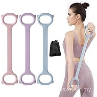 Figure 8 Exercise Resistance Band-3 Elastic Options 20 30 40 Pounds Thicker Durable Arm Back Shoulde