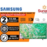 (Free Delivery Northern)Samsung 65/75/85 Inch Crystal UHD 4K Smart TV 电视机 UA65DU8000KXXM UA75DU8000K