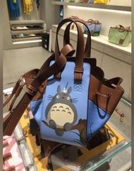 日本購入 LOEWE x Totoro 龍貓聯名精品 （大龍貓吊床包）實體店舖購入
