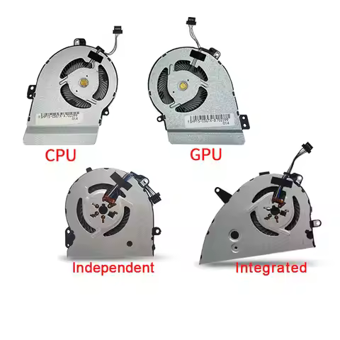 Laptop CPU/GPU Cooling Fan NS85B00-17K24 DC5V 0.5A 4PIN for HP Pavilion 15-CS00615T 15-CS0053CL 15-C