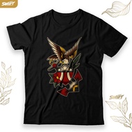 American Traditional Eagle and Shield and Anchor T-SHIRT DISTRO CLOTHES