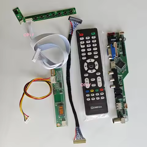 AV TV Controller board for LP154WX4-TLC3 LP154WX4-TLC8/TLB4 LP154WX4 15.4" 1280X800 VGA HDMI-compati