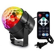 Disco Ball Party Lights with Remote Control Sound Activated Party Lights 7 Modes Stage Light for Val