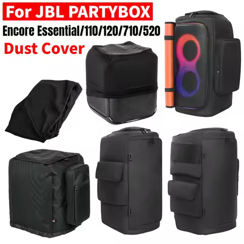 Portable Speaker Dust Cover For JBL PartyBox Encore Essential/710/520/120/110 Speaker Case Travel Pr