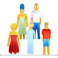 Simpsons Animation Cosplay Costume - Ready Stock