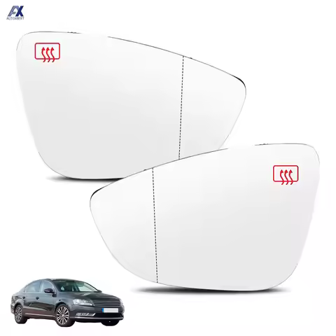 Heated Side Mirror Glass Door Wing Rear View Rearview Mirror Glass For VW Jetta 6 MK6 2011-2017 CC P