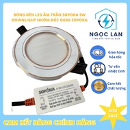 SOPOKA 9W recessed led Downlight bulb/ 3 colors - OKAS Sopoka aluminum base - GENUINE PRODUCTS - 24 