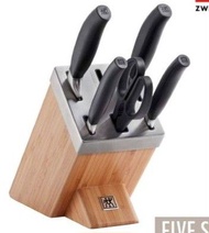 Zwilling 德國雙人牌 廚師刀具套裝連木座