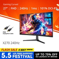 PRISM+ X270 27'' 240Hz 1ms Curved Adaptive-Sync Gaming Monitor [1920 x 1080]